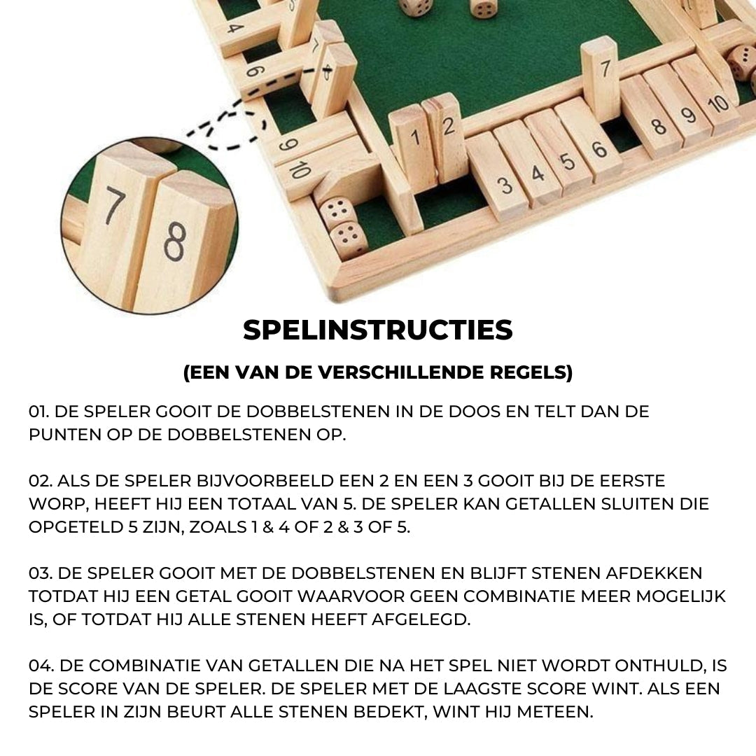 WoodPlay™ - Houten gezelschapsspel voor het hele gezin