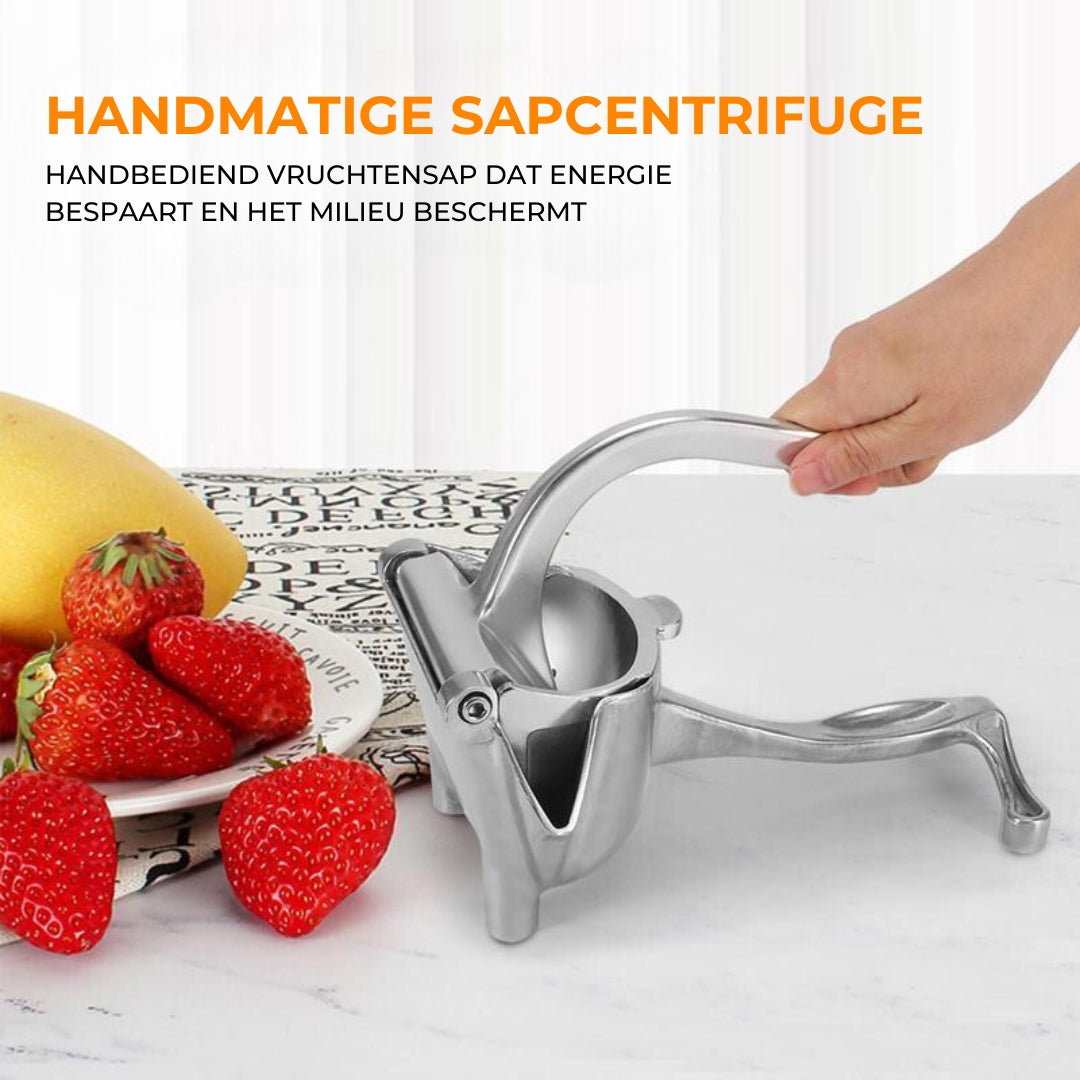 FruitJuicer™ - Ergonomische roestvrijstalen fruitpers