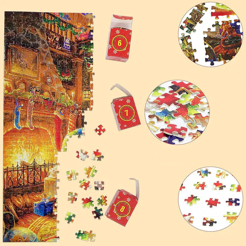 PuzzleSurprise™ - Kerstpuzzel adventkalender voor 2023