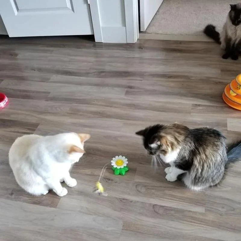 KittyFun™ - Bewegend vlinderspeeltje voor katten