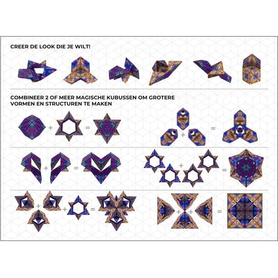MagicBox™ - Verwisselbare magnetische magische kubus