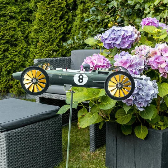 WindSprint™ - Tuinwindmolen in de vorm van een raceauto