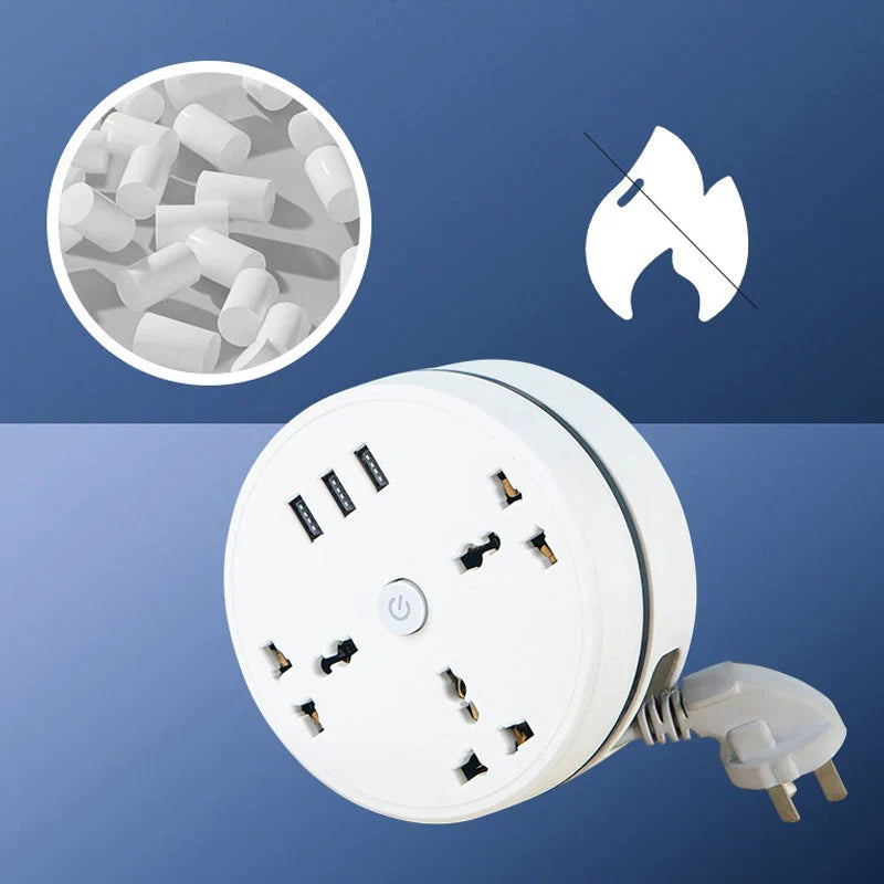 MultiPlug™ - Multifunctionele intrekbare stekkerdoos