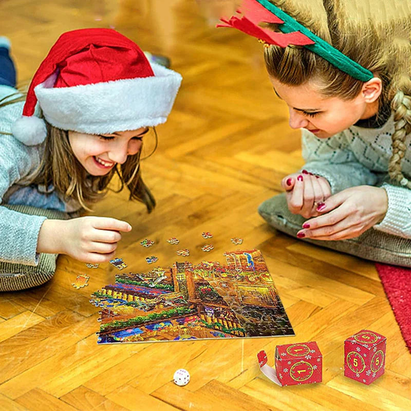 PuzzleSurprise™ - Kerstpuzzel adventkalender voor 2023