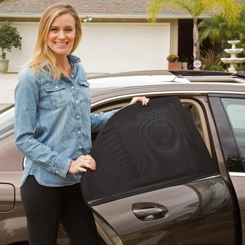 ShadeShield™ - Zijraamschoffels voor schaduw in de auto