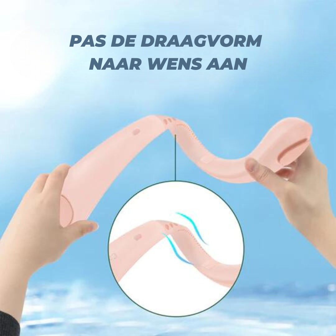 StayCool™ - Draagbare nek ventilator voor tijdens het sporten