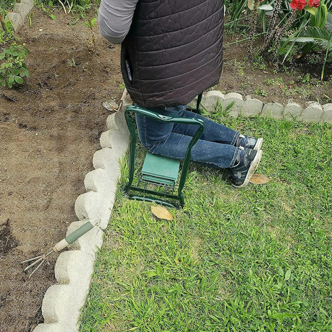 Gartenkneeler - Multifunktionsbank en Kniestze-entlastet schmerzendes Knie und Rücken