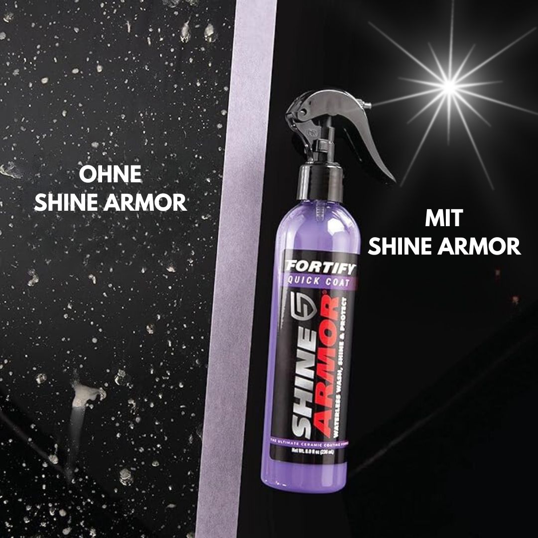 Shine Armor - 3 in 1 Hochglanzreiniger und Kratzschutz für dein Auto