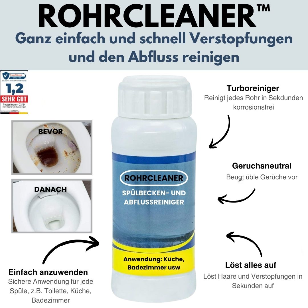 Rohrcleaner - Hochdruck-Abflussreiniger