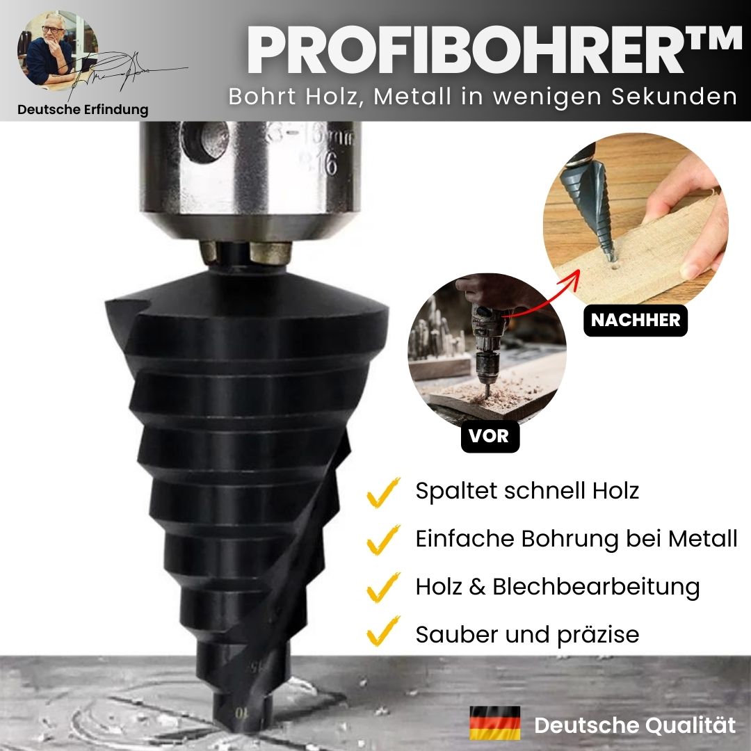 Profibohrer V2 - Das Original - Bohrungen in Sekunden