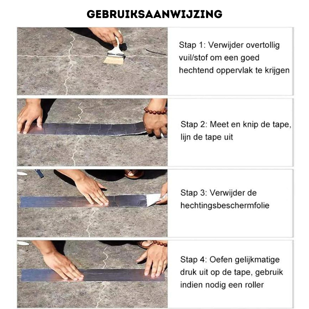 HydroTape™ - Super waterdichte en vuurbestendige butylrubber tape