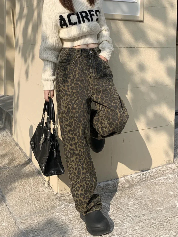 Leopard Print Pants