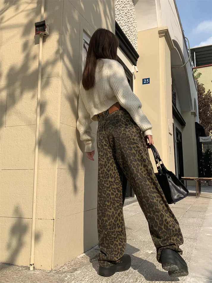 Leopard Print Pants