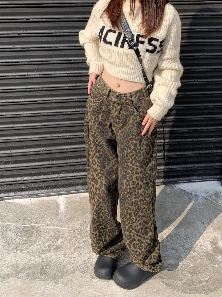 Leopard Print Pants