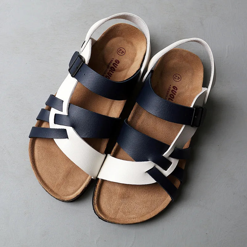 Gabriel™ | Luxe orthopedische leren sandalen