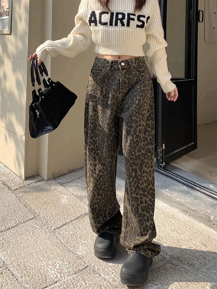 Leopard Print Pants