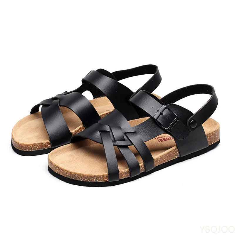 Gabriel™ | Luxe orthopedische leren sandalen