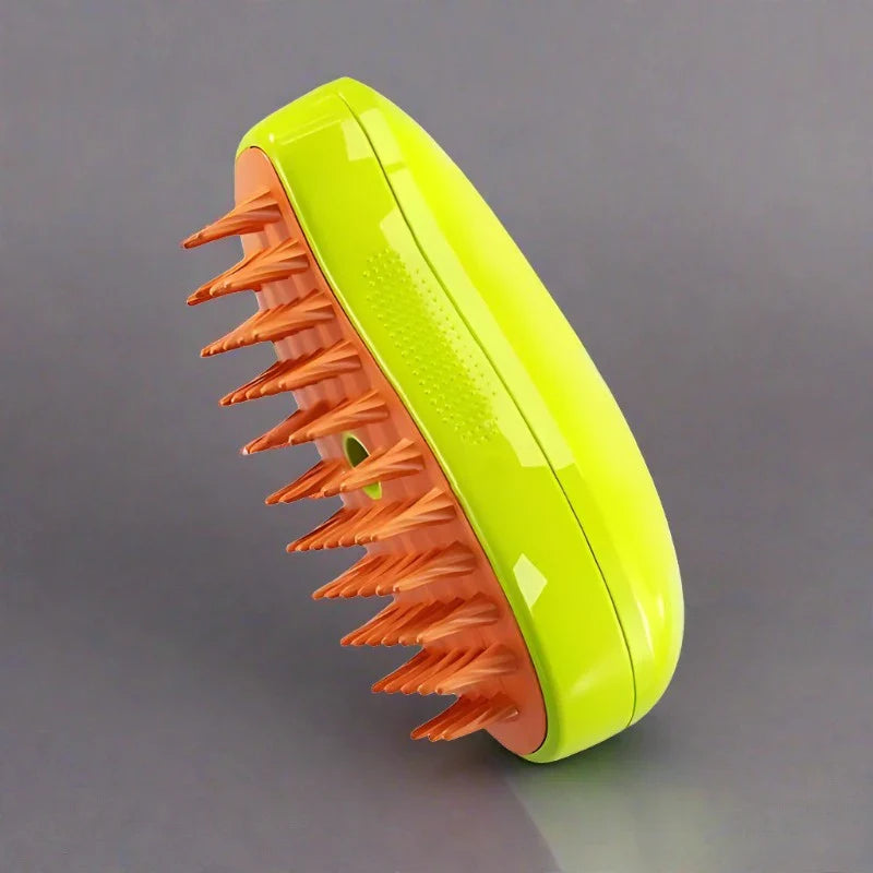 3-in-1 Self Cleaning Steamy Pet Brush (Rechargeable)