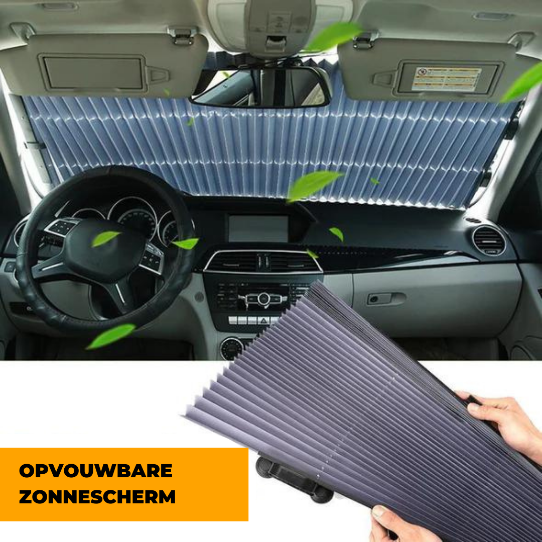 SunFold™ - Opvouwbaar zonnescherm voor in de auto