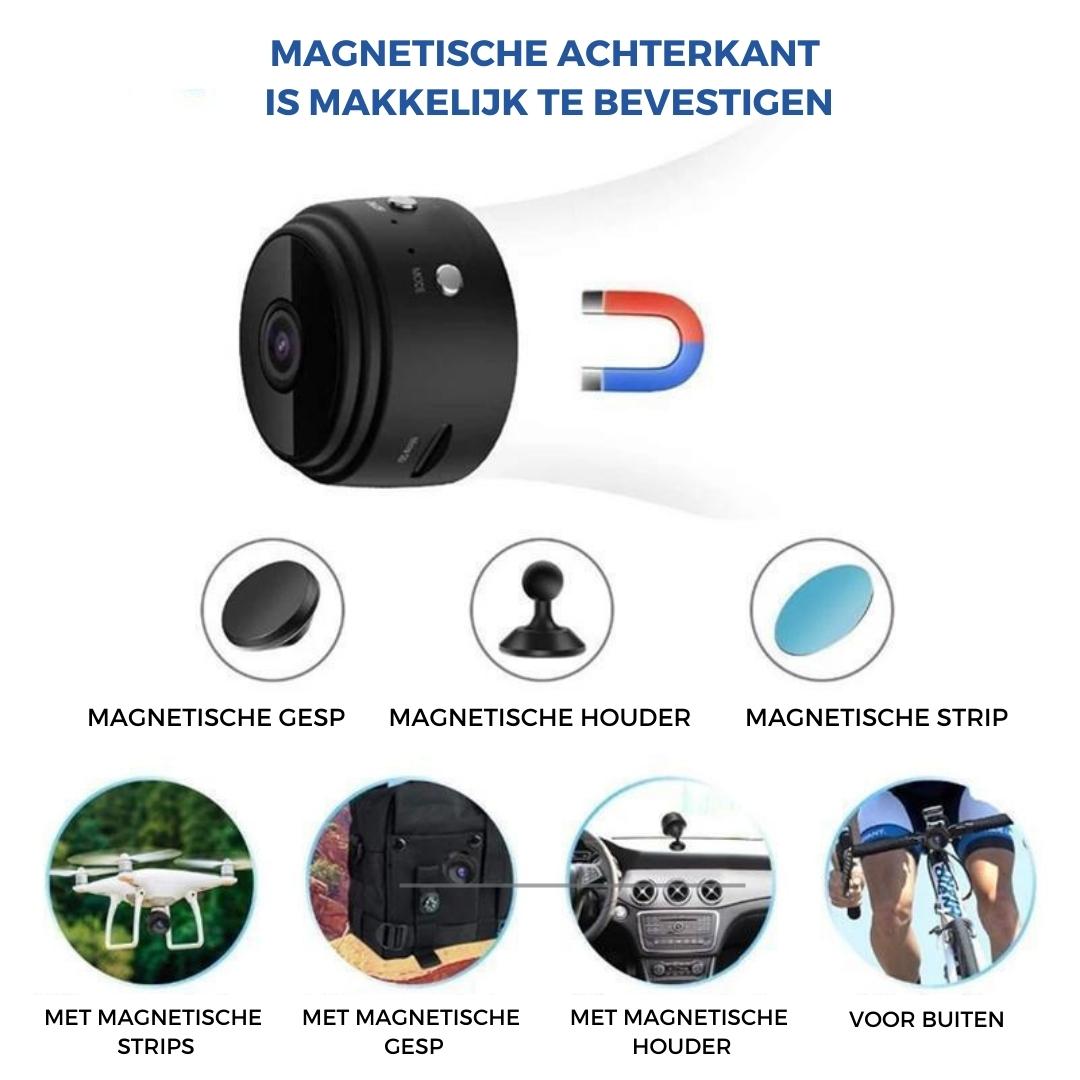 MiniSpy™ - Magnetische WiFi mini camera met nachtzicht