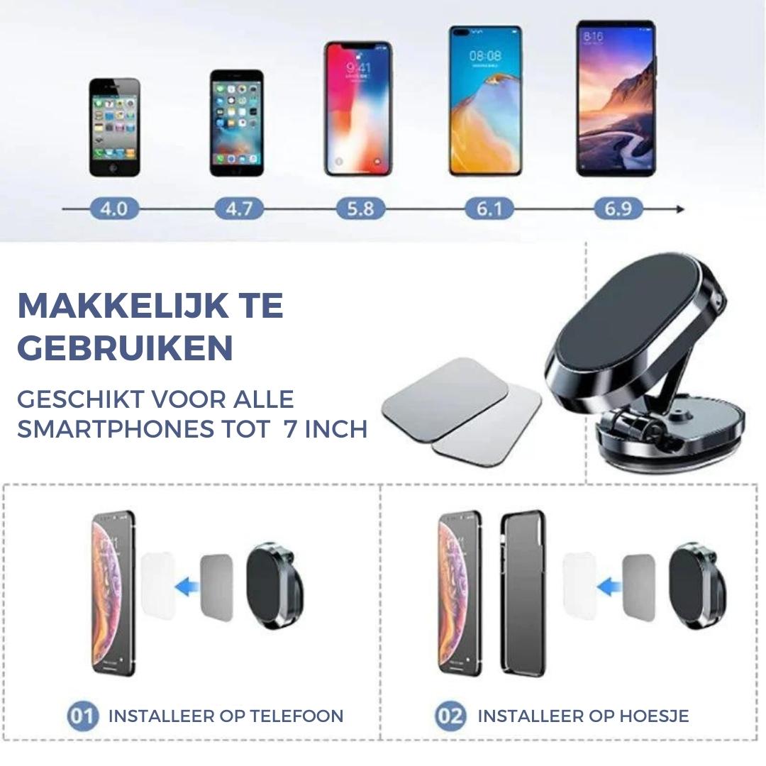 CarGrip™ - Magnetische telefoonhouder voor in de auto