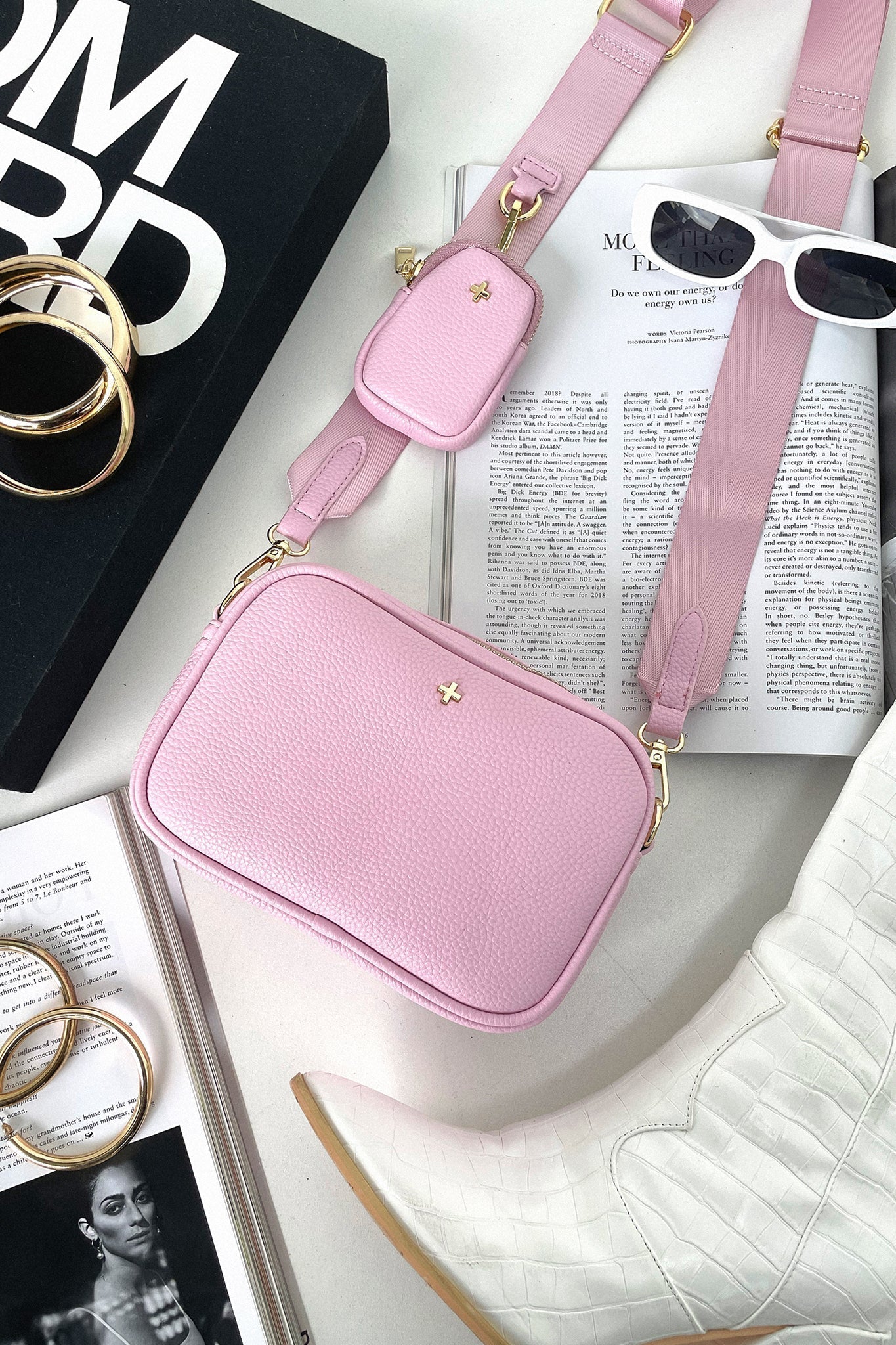 Peta + Jain Justice Tas - Roze Pebble