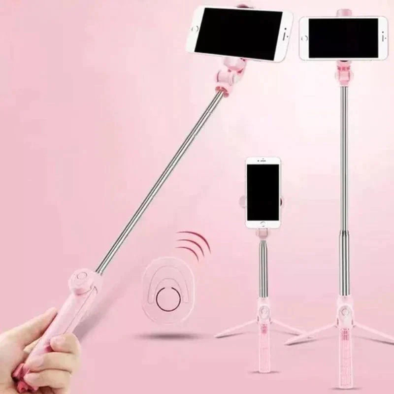 SelfieShot™ - Draadloze bluetooth selfiestick met verlichting