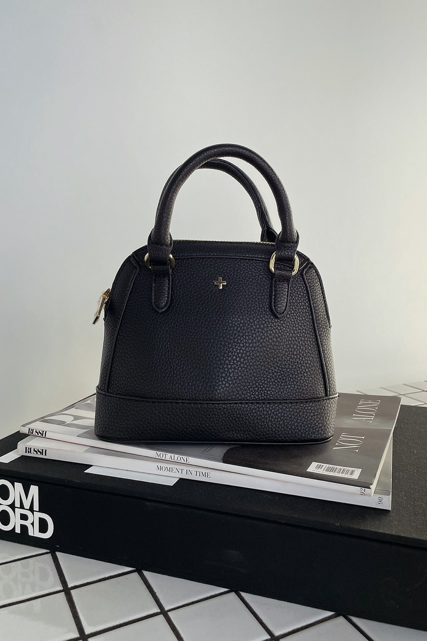 Peta + Jain Brielle Bag - Black Pebble